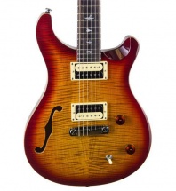 Prs - Paul Reed Smith Se Custom 22 Semi-hollow Dark Cherry Burst 2017