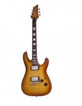 Schecter C-1 Custom Natural Vintage Burst