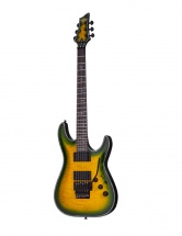 Schecter Hellraiser C-1 Fr P Dark Green Burst