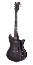 Schecter Hellraiser Hybrid Tempest Trans Black Burst