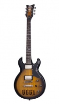 Schecter Zacky Vengeance Zv 6661 Natural Satin Blackburst