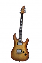 Schecter C 1 Custom Natural Vintage Burst