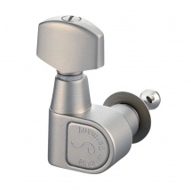 Schaller Mecaniques M6 Pointe De Fixation 6 Gauches Satin Chrom