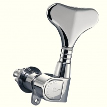Schaller Mecaniques M4 3 Gauches/ 2 Droites Chrome