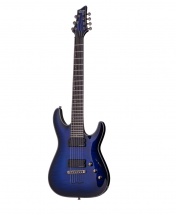 Schecter Blackjack Sls C-7 Active See Thru Blue Burst