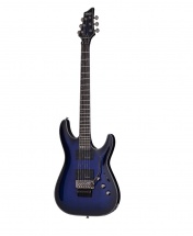 Schecter Blackjack Sls C-1fr Active See Thru Blue Burst