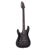 Schecter Gaucher C 1 Hellraiser Hybrid Trans Black Burst