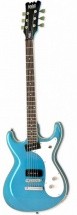 Eastwood Sidejack Baritone Metallic Blue