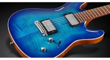 Framus Gps Teambuilt Diablo Supreme Lagoon Blue Burst High Polish