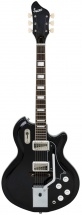 Supro Coronado Ii Vibrato Americana Guitar Jet Black