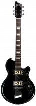 Supro Westbury Guitar Jet Black