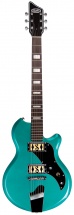 Supro Westbury Guitar Turquoise Metallic