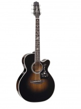 Takamine Ef450cttbb Legacy Ef450 Cutaway Electro Blackburst