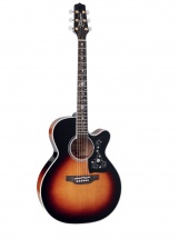 Takamine Legacy Ef450 Cutaway Brown Sunburst