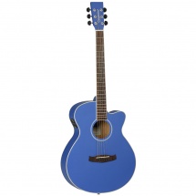 Tanglewood Discovery Super Folk Dbt Sfce Dark Cobalt Blue