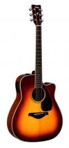 Yamaha Fgx720sc Brown Sunburst