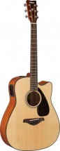 Yamaha Fgx800cnt Natural Cutaway