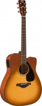 Yamaha Fgx800csdb Sand Burst Cutaway