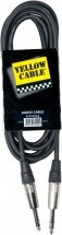 Yellow Cable K15-3 Cable Jack Symetrique (stereo) 3 Metres