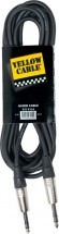 Yellow Cable K15-6 Cable Jack Symetrique (stereo) 6 Metres