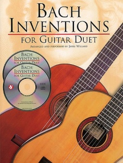 Bach - Inventions For Guitar Duet + 2 Cd - Guitar Tab