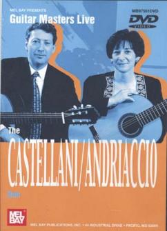 Dvd Guitar Masters Live Castellani/andriaccio Duo