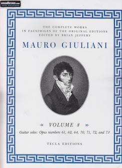 Giuliani M. 6 Complete Works, Vol. 8 - Guitare