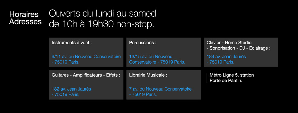 Horaires
