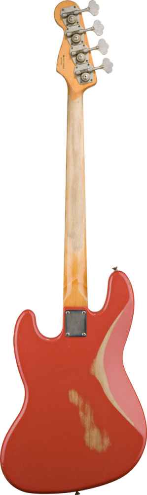 Red+fender+aerodyne+jazz+bass