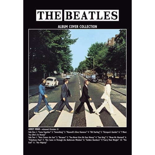 Carte Postale Beatles Motif: Abbey Road - 15 Cm X 10,5 Cm pour 1