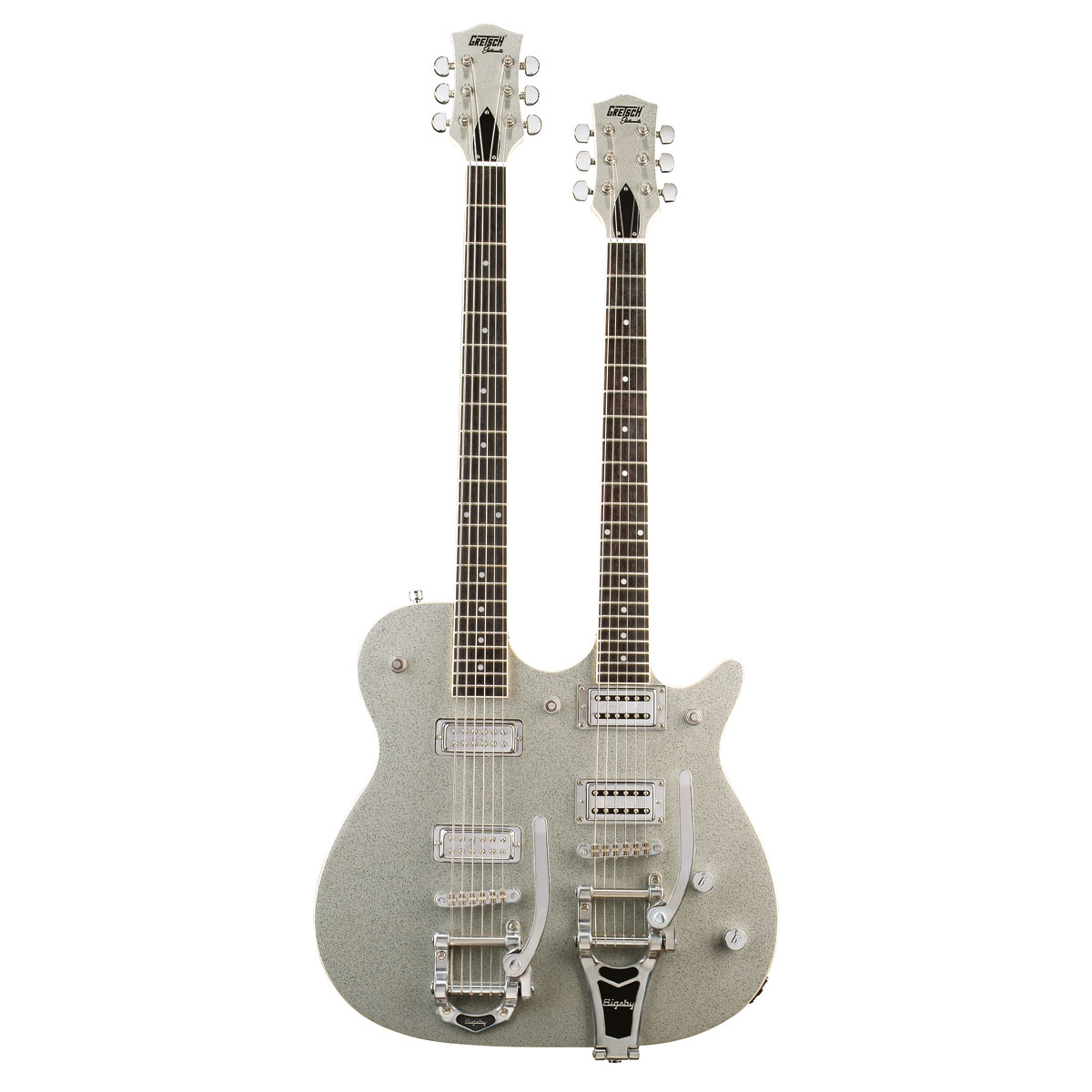 Electromatic G 5566 Jet Double Neck Silver Sparkle pour 1089