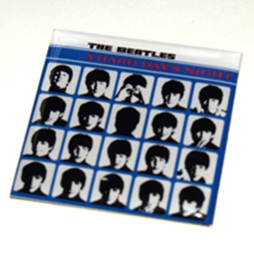 Pin Badge Beatles Motif: Hard Days Night - 3,7 Cm X 3,7 Cm pour 3