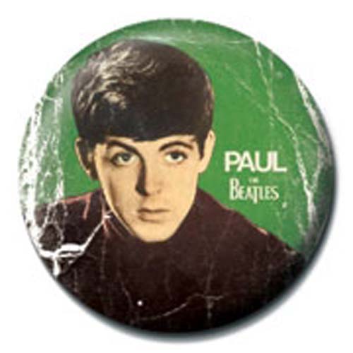 Pins Beatles Motif: Paul - 2,5 Cm pour 2