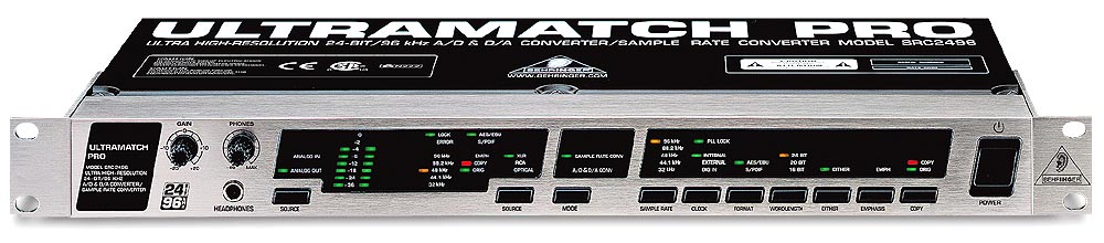Ultramatch Pro Src2496 Convertisseur De Formats Numeriques pour 158