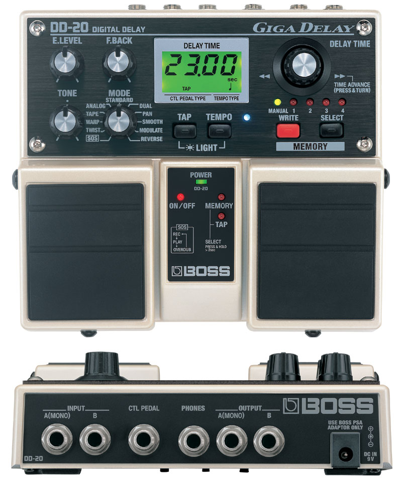 Boss Gigadelay DD-20 BOSS+DD+20+GIGA+DELAY