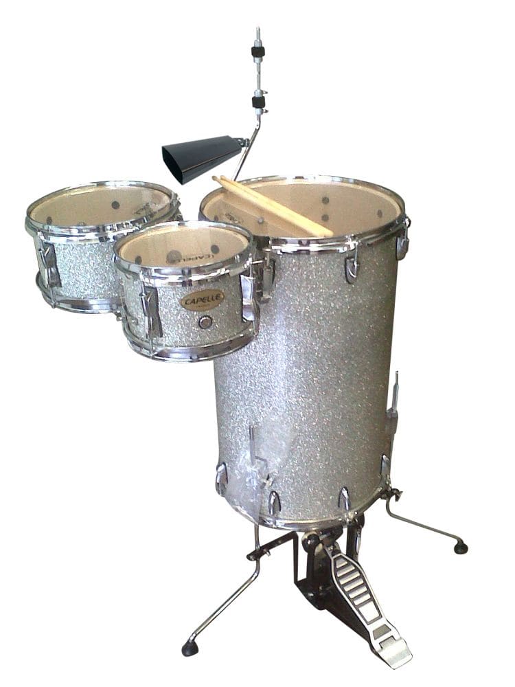 Cocktail Drum - Silver Sparkle pour 399