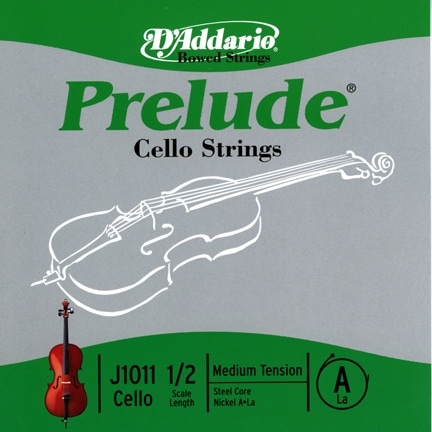 Prelude Violoncelle 1/2 Corde De La Medium/file Nickel pour 14