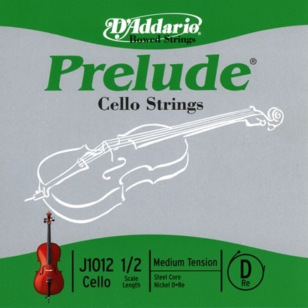 Prelude Violoncelle 1/2 Corde De Re Medium/file Nickel pour 15