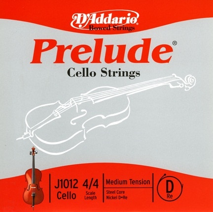 Prelude Violoncelle 4/4 Corde De Re Medium/file Nickel pour 15
