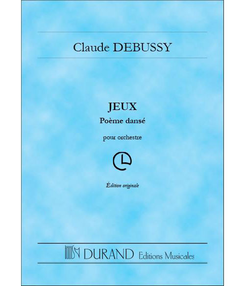 DURAND DEBUSSY - JEUX - CONDUCTEUR POCHE