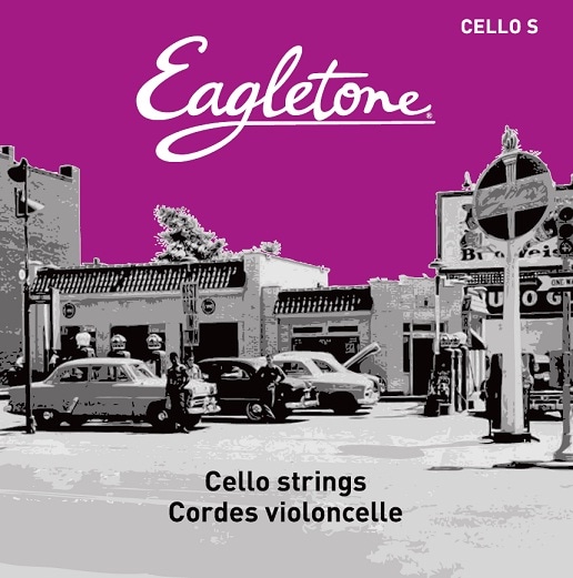 Violoncelle 4/4 Jeu De Cordes Cello S pour 4