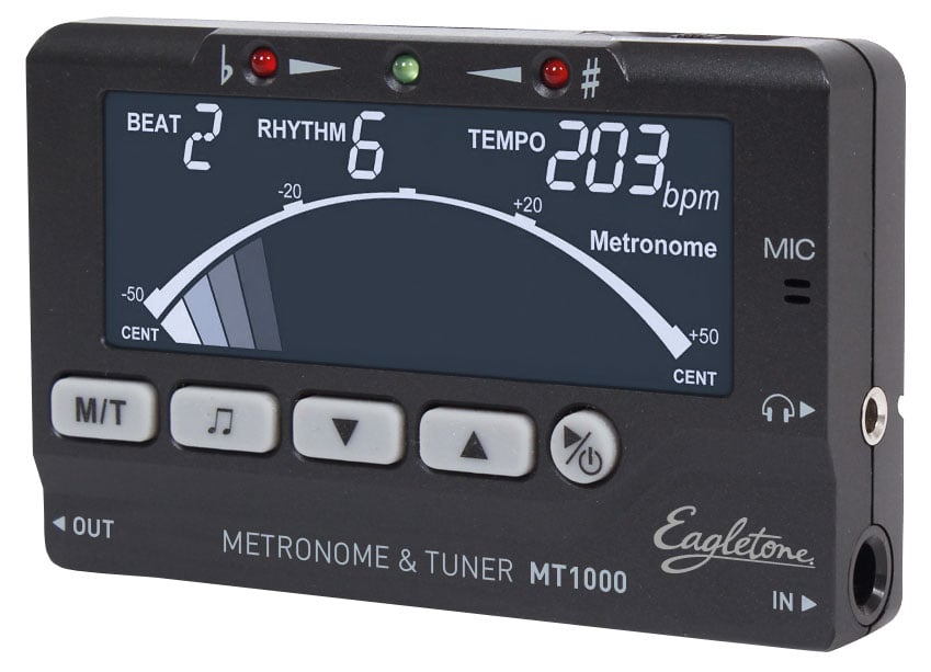 Mt1000 Accordeur Metronome pour 9