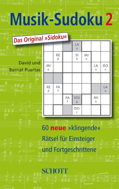 Musik-sudoku Band 2 - Le Sudoku Musical pour 6