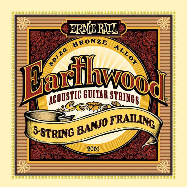 Earthwood 5 Cordes Banjo Frailing 10-10 2061 pour 4