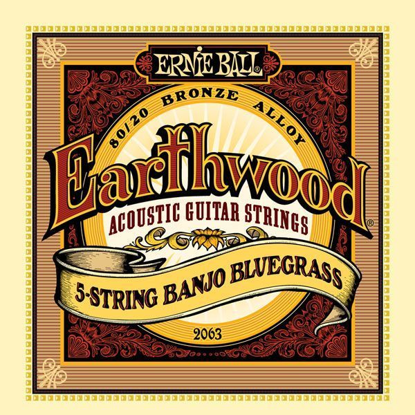Earthwood 5 Cordes Banjo Blugrass 9-9 2063 pour 4