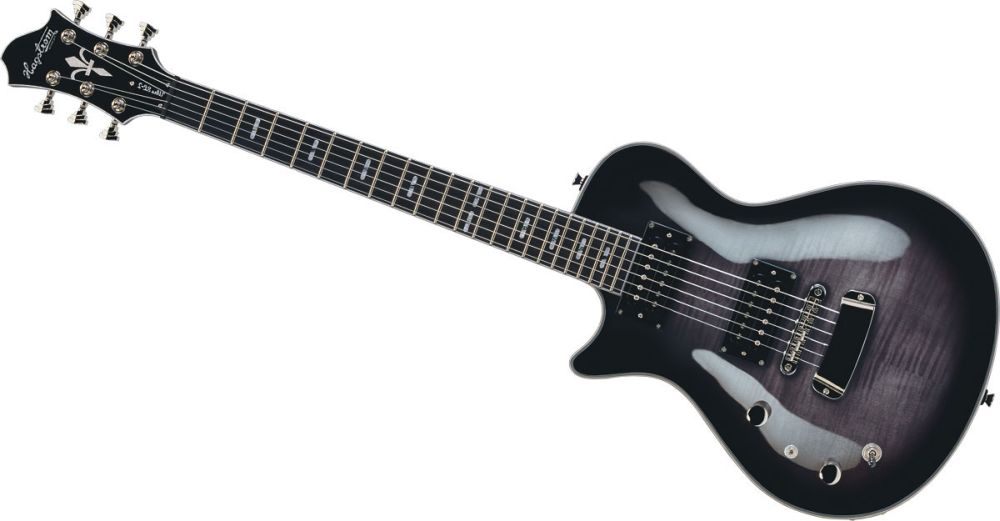 HAGSTROM GAUCHER ULTRA SWEDE COSMIC BLACK BURST - RECONDITIONNE