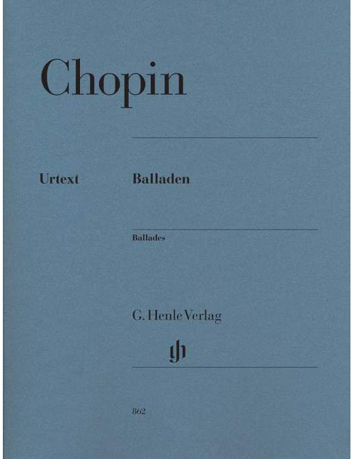 HENLE VERLAG CHOPIN - BALLADES - PIANO