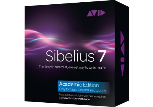 Sibelius 7 Education 5 Licences Prix Unitaire pour 120