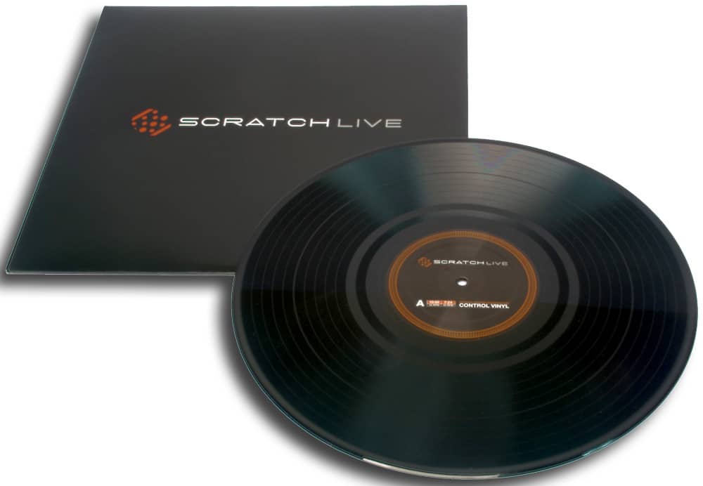 Accessoire Serato Vinyl De Rechange Noir pour 13