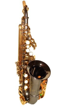 Saxophone Soprano Courbe D'etude Ass100 Anthracite pour 1166
